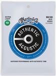 Martin MA180 Authentic Acoustic SP 80/20 12-String Guitar Strings Front View
